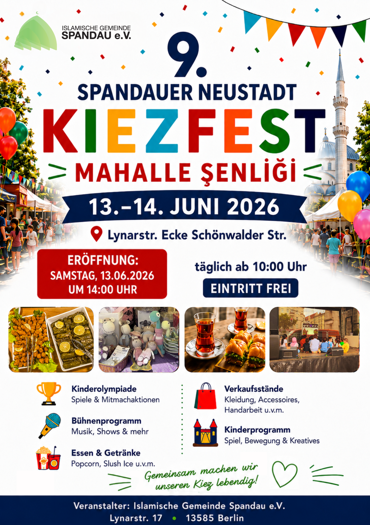9. Kiezfest der Islamischen Gemeinde Spandau e.V.